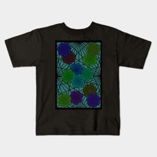 Rainbow Roses Kids T-Shirt